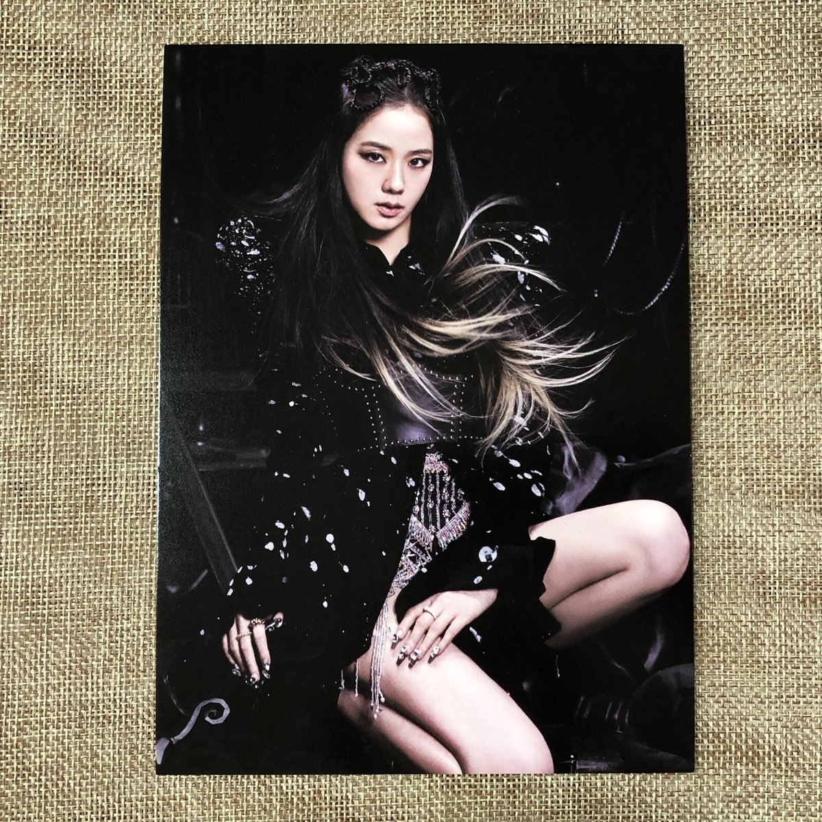BLACKPINK JISOO [ Born Pink ] Official Large Postcard, Box Set Ver