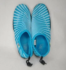 Easy USA Water Sport Shoes Drawstring Women's Size 10 Blue