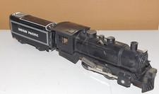 Marx Windup Steam Locomotive w/ Key  Bell  UNION PACIFIC  Rd 551 - O-27