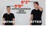 5 x More Power Herbal Increase Height Gain Taller Herbal Grow capsules