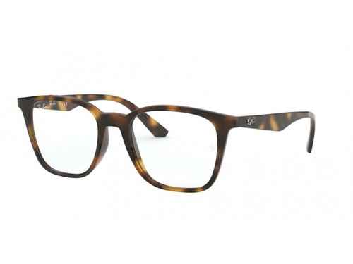 Ray-Ban Occhiali da Vista Montatura RX7177 2012 Havana Quadrata | eBay