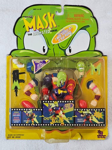 The MASK Animated Series Outer Space Mask Action Figure Toy Island 1997 - NEW - Picture 1 of 9