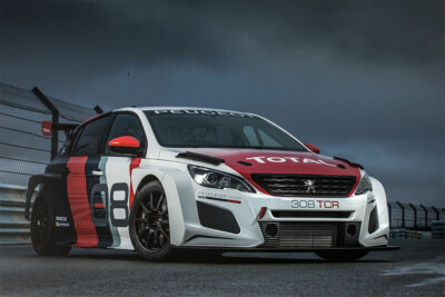Peugeot 308 Tcr Car Model Race Car Sports Car Wall Art Home - POSTER 20''x30''
