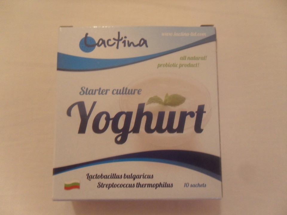 Lactina yogurt starter culture from Bulgaria, 2 boxes, 20 sachets eBay