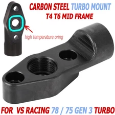 Turbo Mount ,T4 T6 Mid Frame ,10AN ORB Drain, For VS racing 78 / 75 gen 3