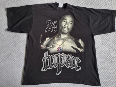 Vintage Tupac 2Pac T-Shirt 90s Rare 3XL 