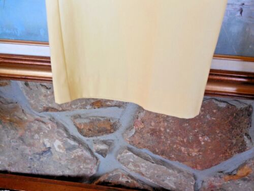 New Soft Works Petite Yellow Pants Sz 8 Light Weight Cotton Poly Blend Sunny - Picture 3 of 7