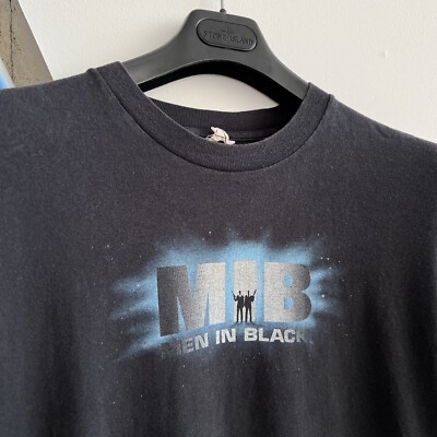 Vintage Men In Black MIB 1997 Will Smith Tommy Lee Jones Movie T