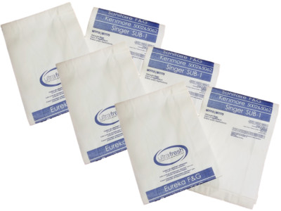 Sanitaire Eureka Style F&G Upright Vacuum Cleaner Bags 6 Pk Micro Filtration