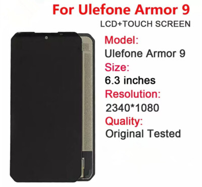 Genuine LCD Display Touch Screen Assembly For Ulefone Armor 9 9E / Armor 10 10E