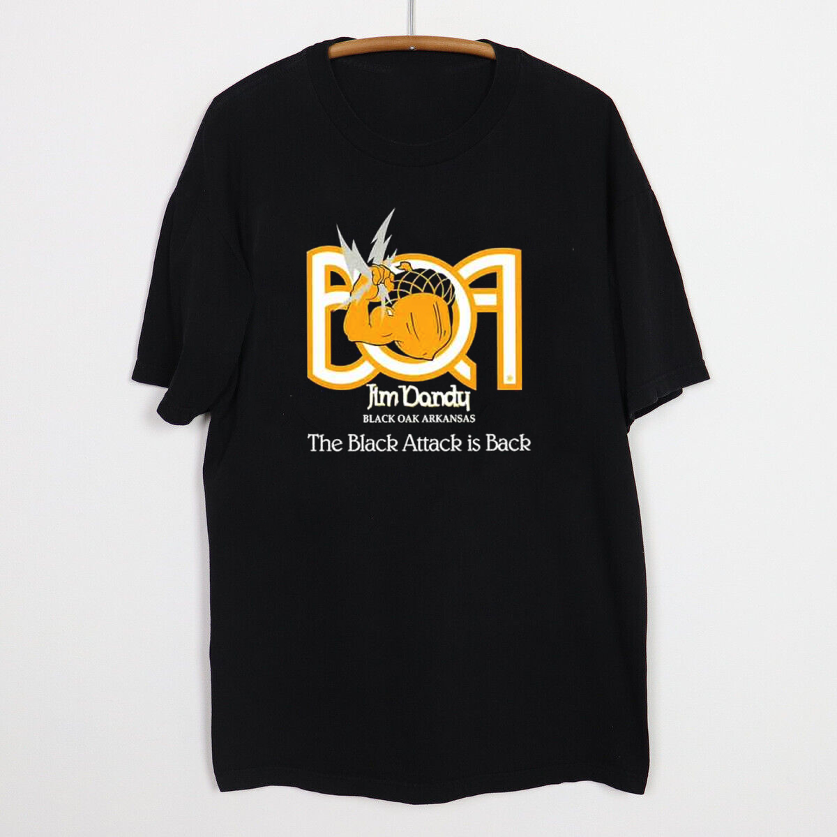 Jim Dandy Black Oak Arkansas The Black Attack Is Back All Size Shirt