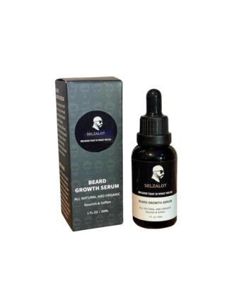 Beard Growth Oil Serum for Men All Natural and Organic Bread Grooming Oil