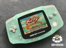 Nintendo Game Boy Advance GBA Glow System 101 Brighter Backlit V5 IPS LCD BUTTON