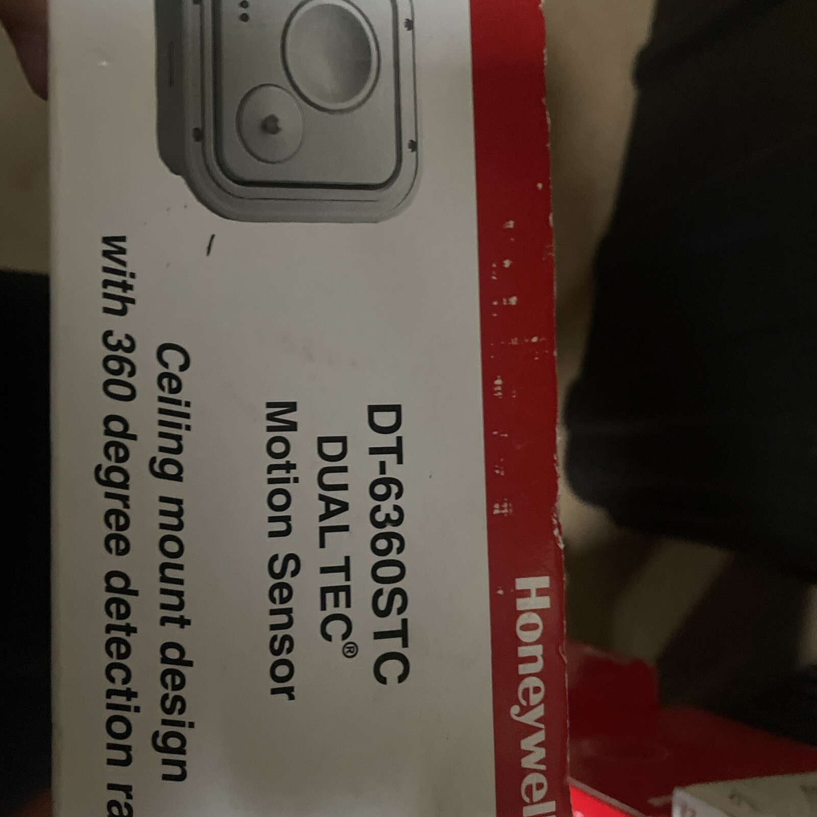 Honeywell DT-6360STC Dual Tec Motion Sensor for Enhanced Security  