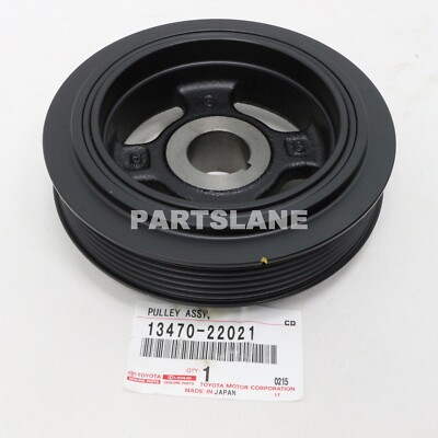 13470-22021 Toyota OEM Genuine PULLEY, CRANKSHAFT | eBay