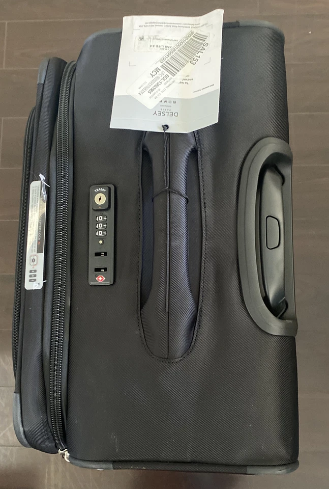 NUEVA DELSEY Optimax Lite 2.0 Maleta Spinner Ampliable Check-in Negra 24” Foto 4 de 4