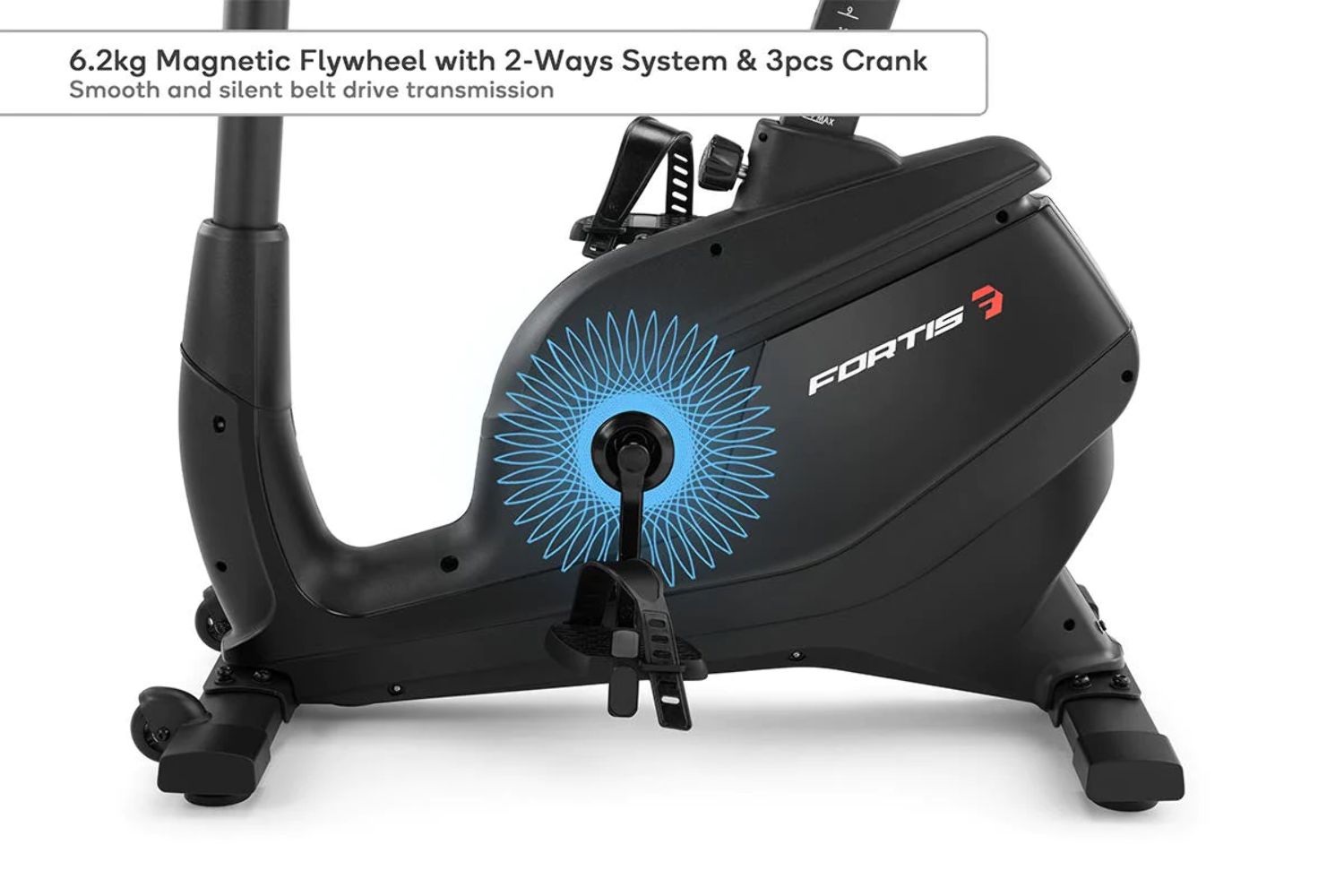 Fortis Flywheel Upright Exercise Bikes 7kg eBay