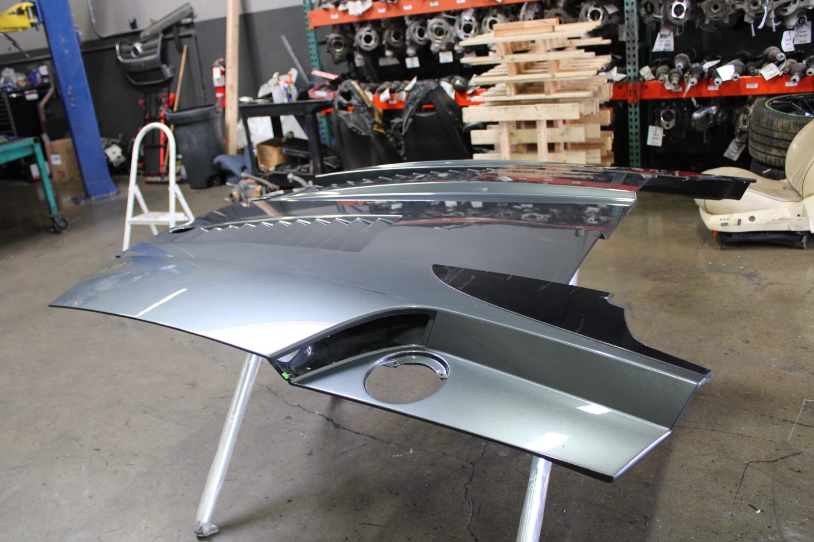 Lamborghini Gallardo, Spyder, Carbon Fiber Decklid, Used, P/N 407827023