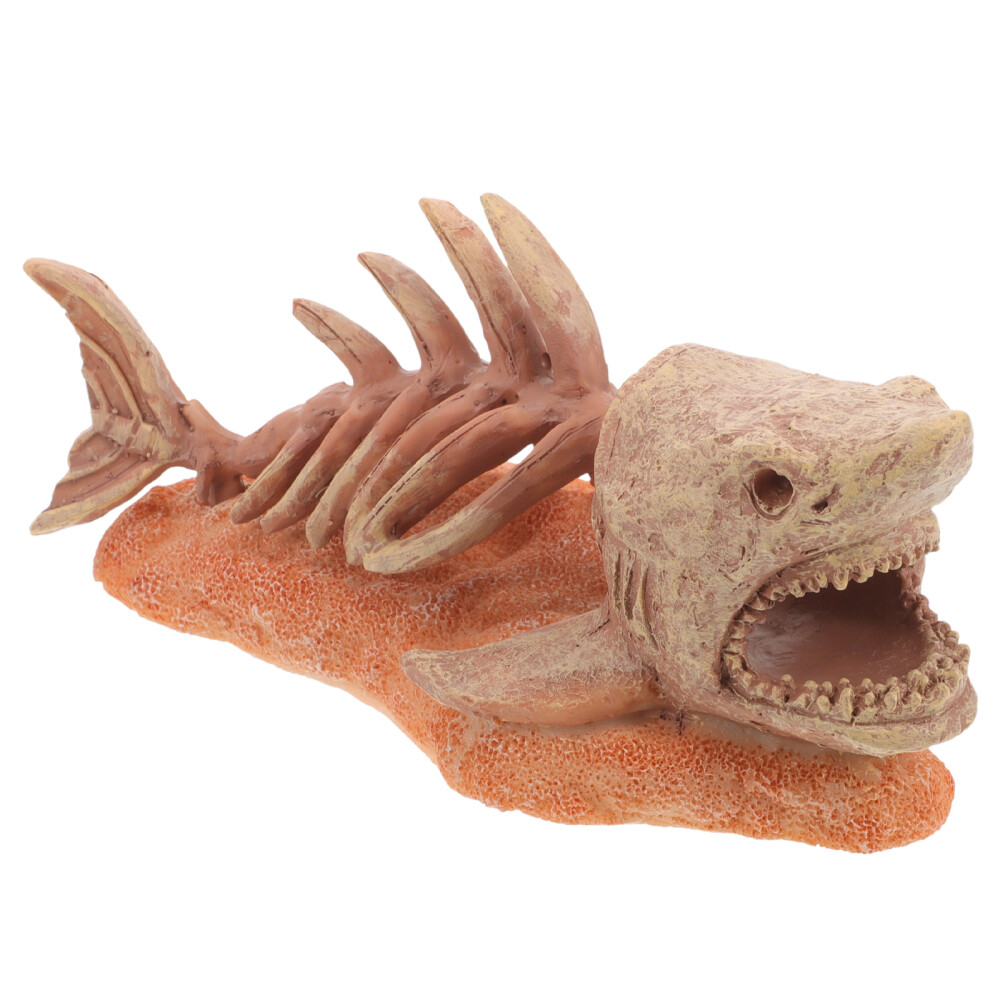 Aquarium Decoration Aquarium Fish Skeleton Fish Tank Decoration Resin