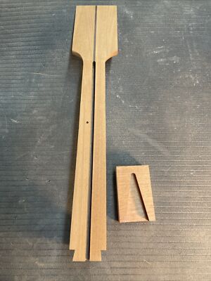 Neck Blank/. mahog/katalox/ Single Stripe/dovetail/24.9 Penta Guitarworks