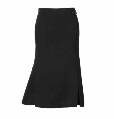 Uniqlo x Jil Sander +J Double Face Skirt Women Size 14 New With Tags Black