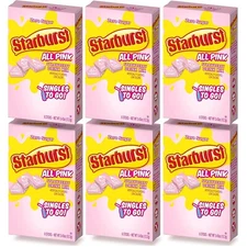 Starburst Strawberry Singles To Go Drink Mix, 6 Pack, Sugar Free