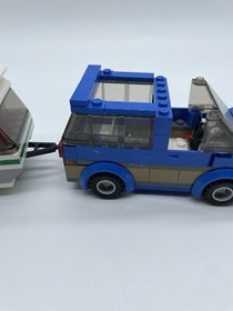 LEGO CITY: Van & Caravan 60117. Incomplete. Parts. Sold As Is.