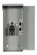 SIEMENS 100 AMP WITH MAIN CIRCUIT BREAKER ENCLOSURE OUTDOOR W0202MB1100CU  New