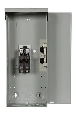 SIEMENS 100 AMP WITH MAIN CIRCUIT BREAKER ENCLOSURE OUTDOOR W0202MB1100CU  New