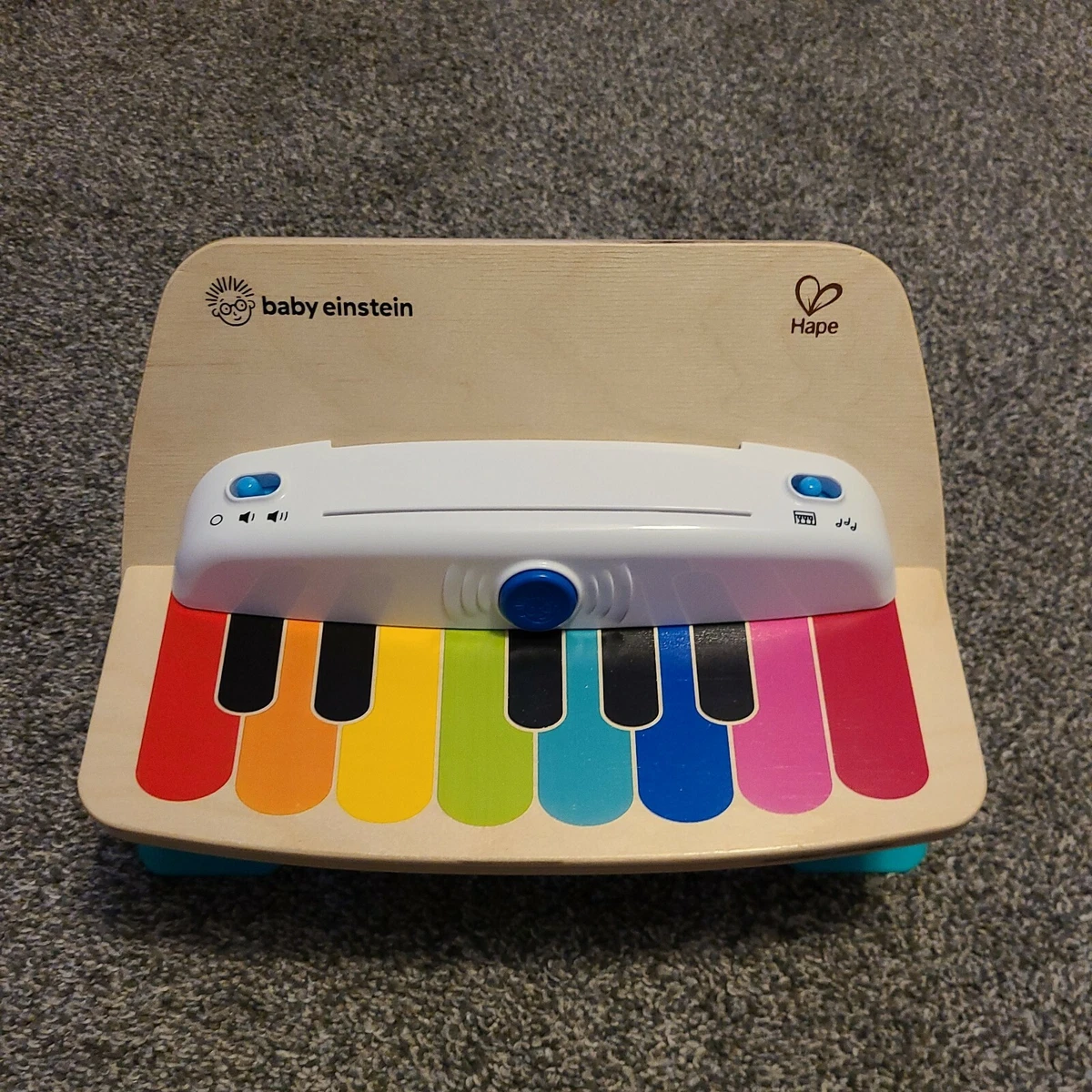 Baby Einstein Wooden Piano by Hape Magic Touch Piano Without Music Sheet  Cards