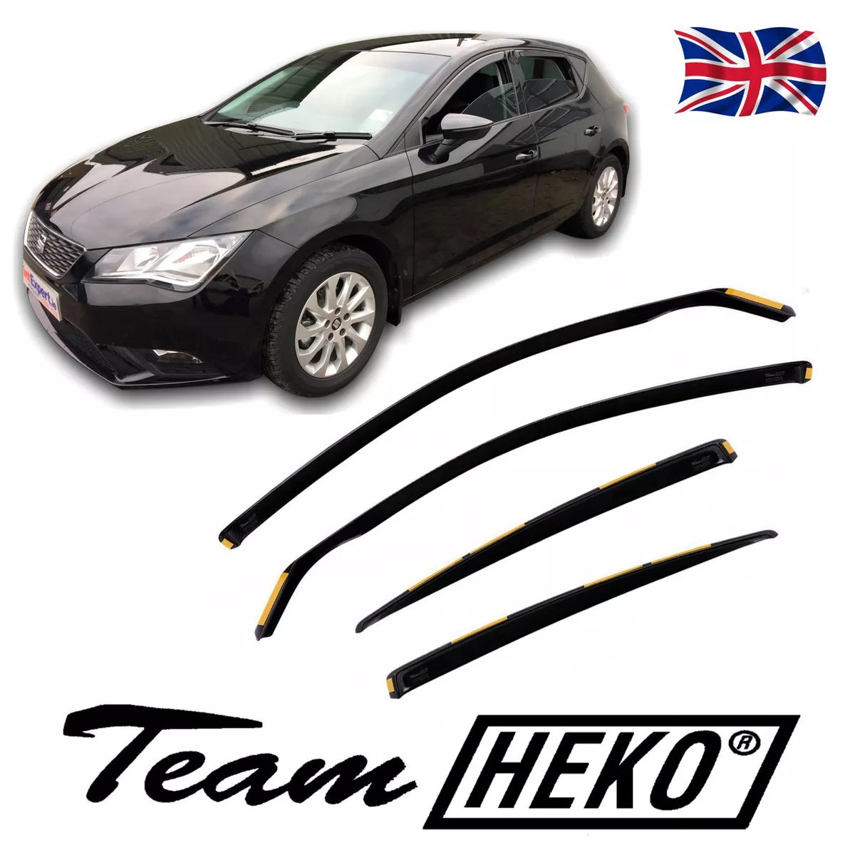Heko wind deflectors seat leon mk3 deals