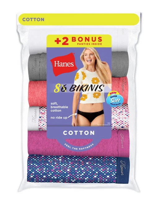 Nylon Regular Size XL Hanes Panties for Women
