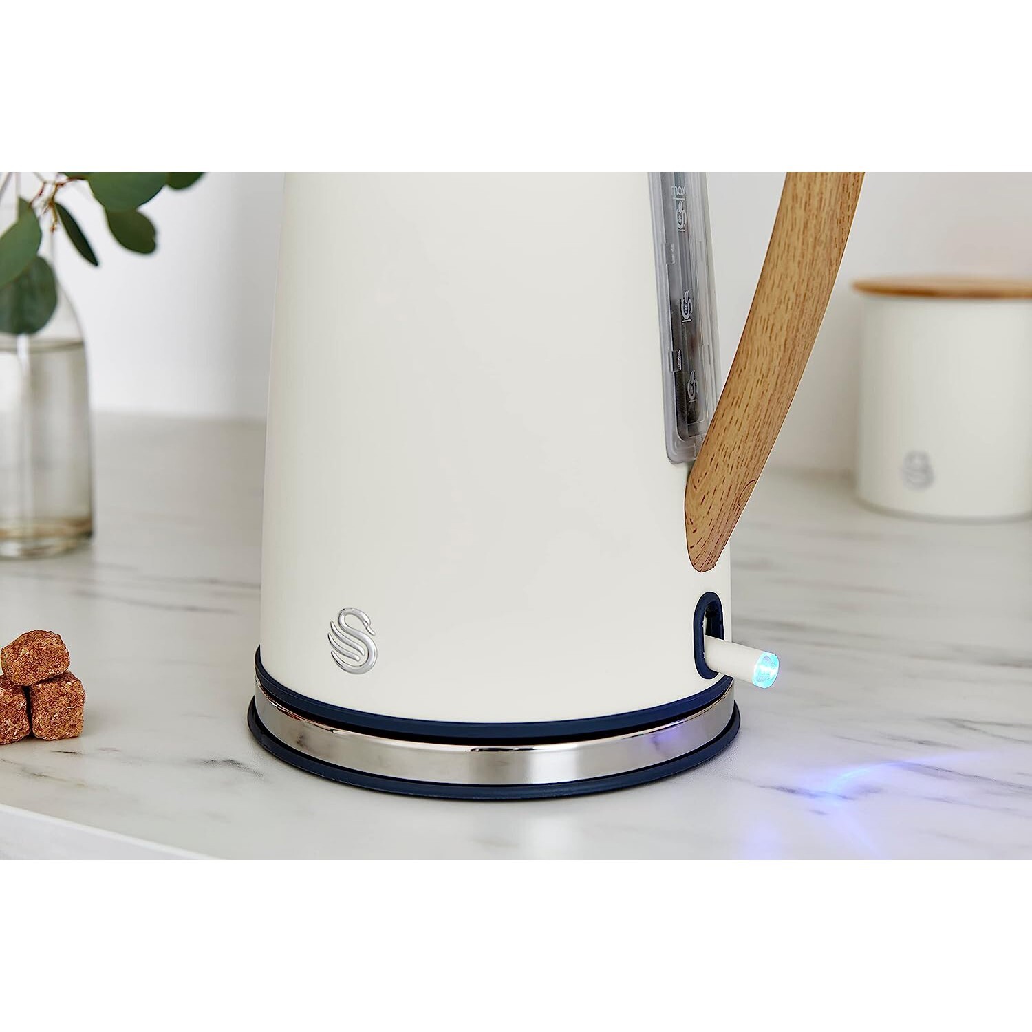 Swan Nordic Jug Kettle and 2Slice Toaster Set Scandinavian Design Cotton White eBay