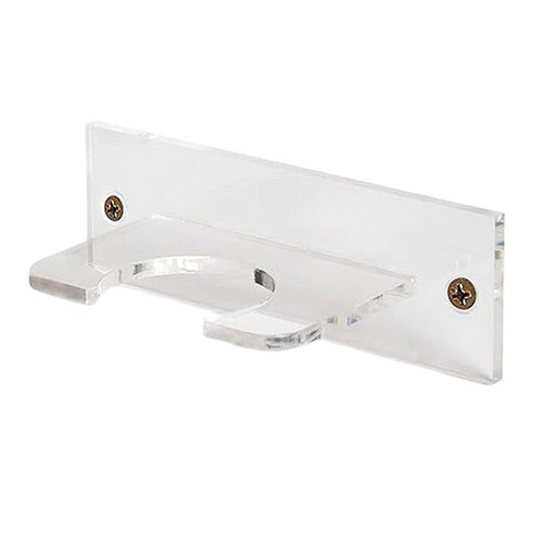 Elegant Wall Mount Baseball Bat Holder 2pc Acrylic Racks for Home Display - Picture 6 of 6