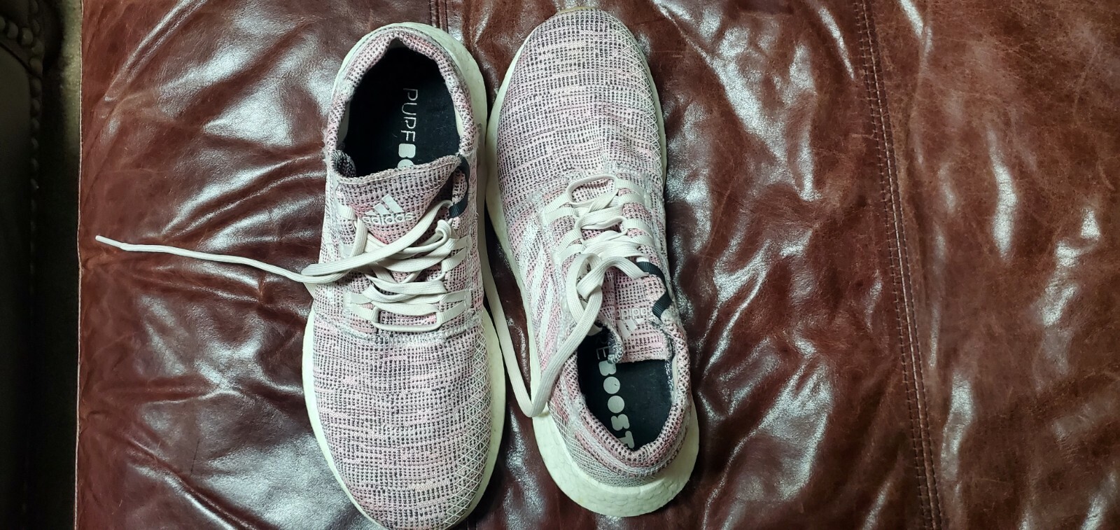 ALTRA Taglia 10 5 Adidas PureBoost Go flyknit rosa e altri colori