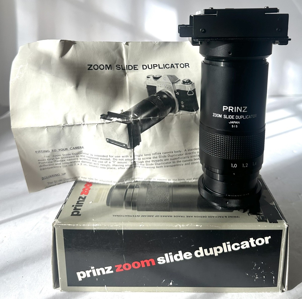 ジ*タ様 RICOH REMINDER 660 Prinz Zoom Slide Duplicator 1x-2x Japan 515 Film Photo Camera T