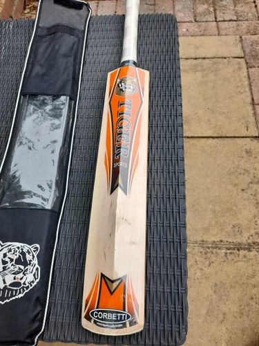 Cricket Bat Tiger Sports Corbetti Size 5 New Weight 2.2lbs - Picture 6 of 13