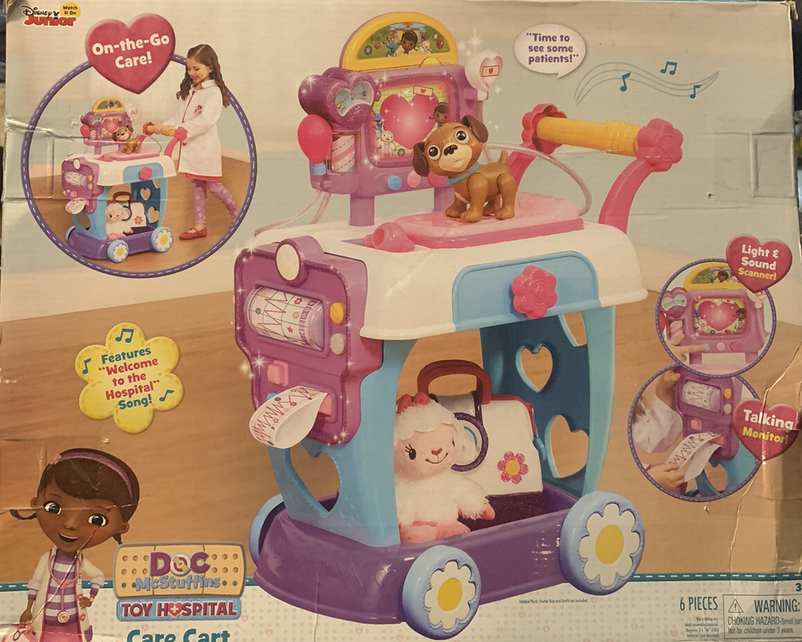 doc mcstuffins medical cart