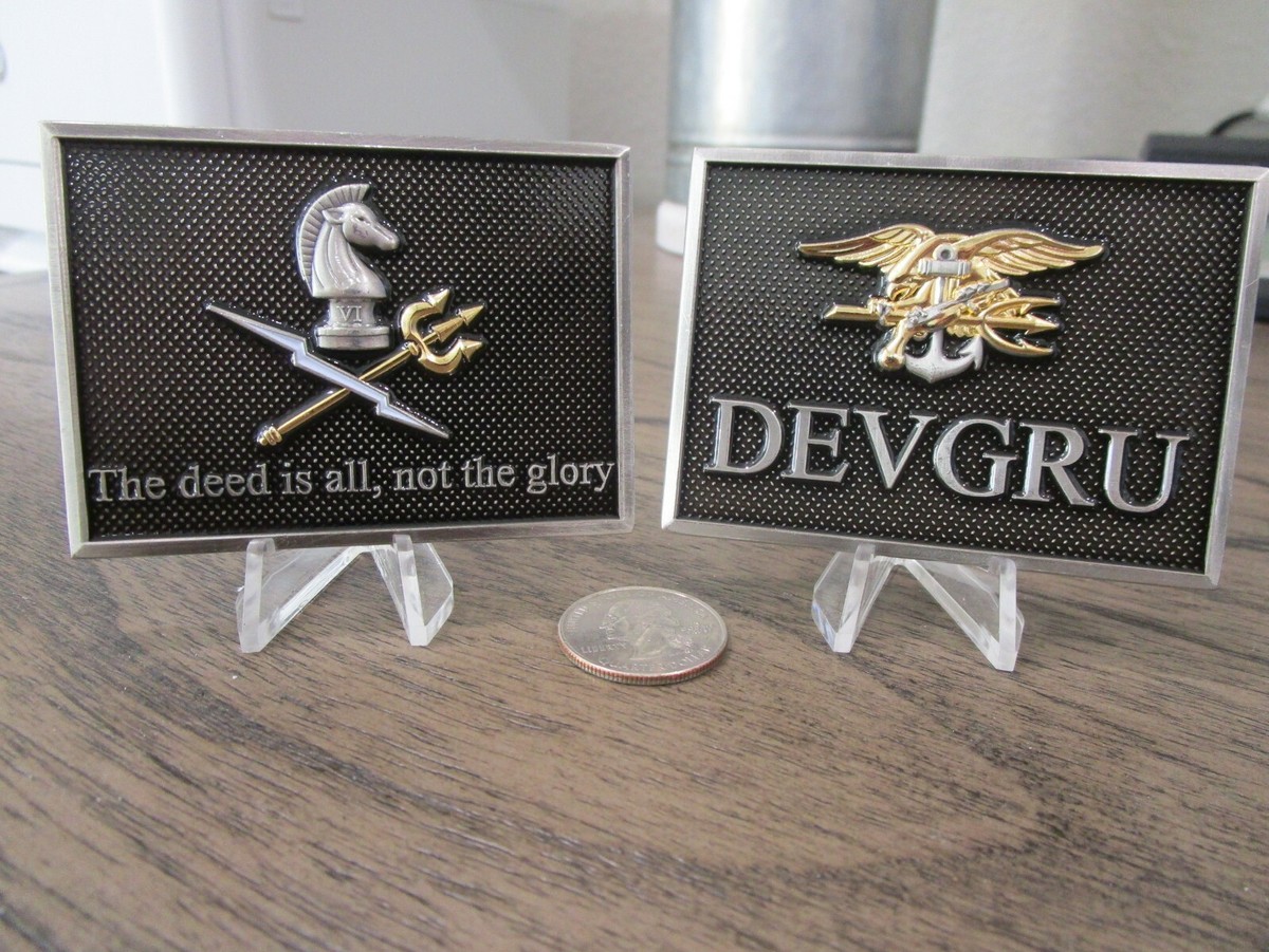 Navy Seal Team Six Black Squadron ST6 SEALS DEVGRU Challenge Coin