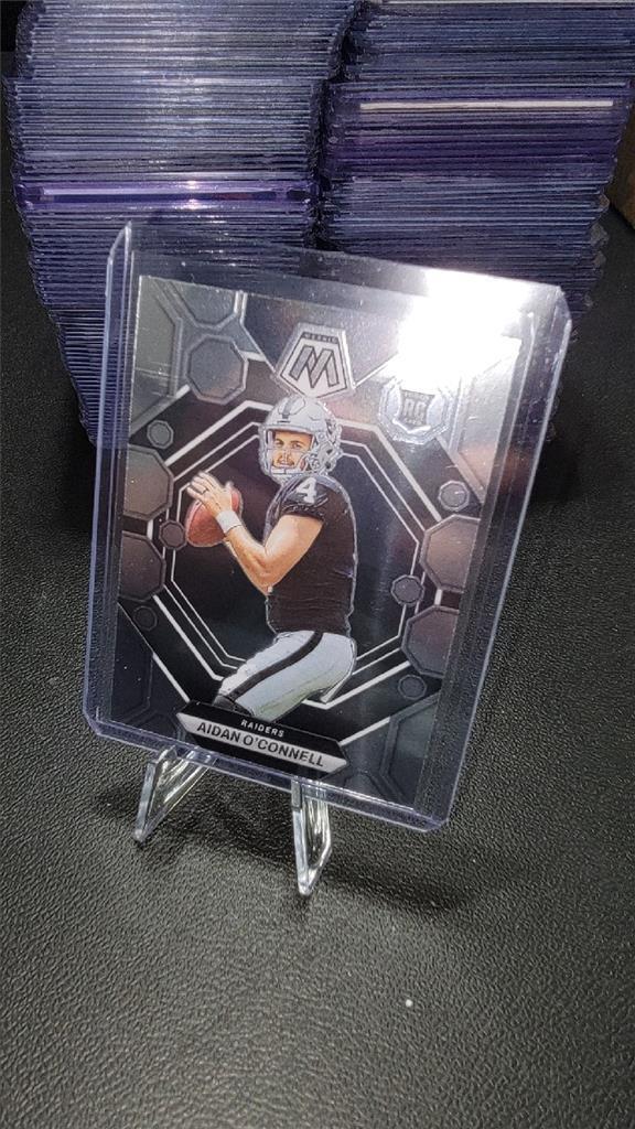 AIDAN O’CONNELL RC 2023 Panini Mosaic Base Las Vegas Raiders Rookie Card #281