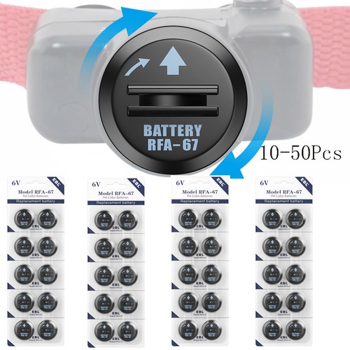 50x 6V RFA67 Battery Replacement For Pet Safe Fence Bark Training