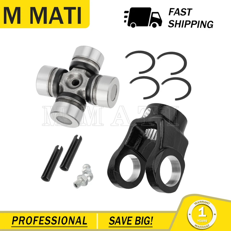 Yugo del eje de transmisión delantero y junta en U para Polaris Worker 335 500 Xpedition 325 425 Foto 4 de 4