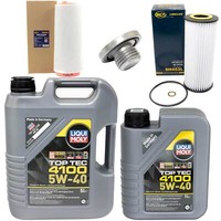 MotoröL Filter Set 5W-40 6 Liter + ÖLablassschraube FüR BMW 3Er 318D 320D E46