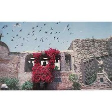 Old Mission San Juan Capistrano Mission Bell Wall Spain Postcard
