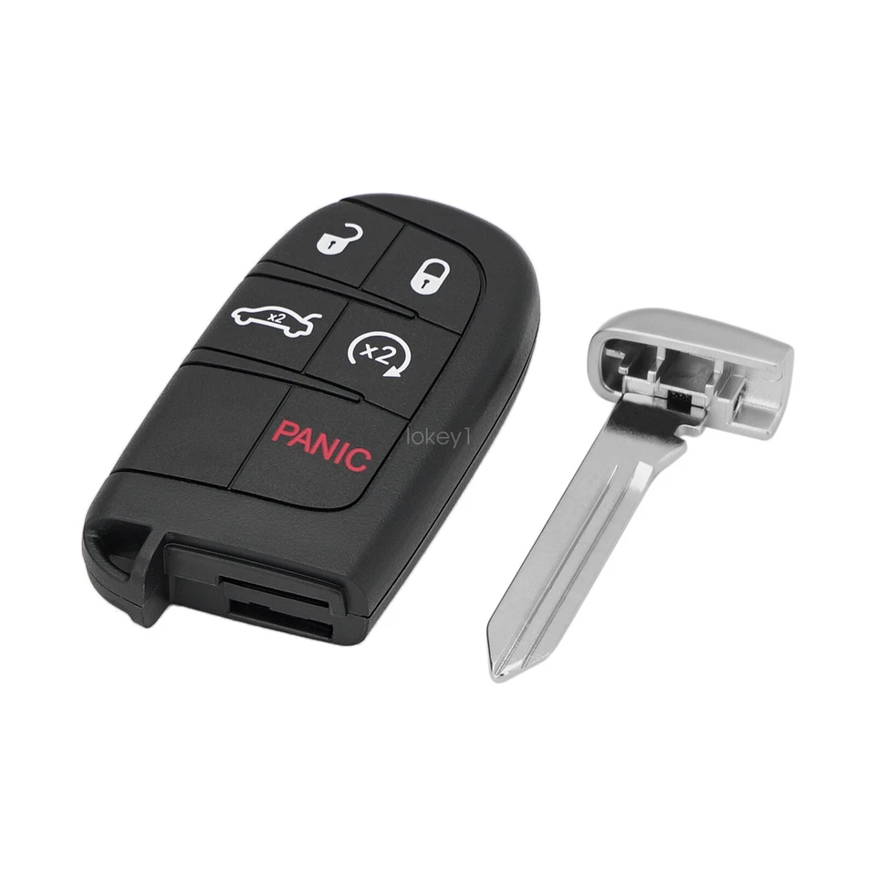 Kit de programa de 2 llaveros remotos para Chrysler 300 Dodge Charger 2011 2012 2013 2014 Foto 4 de 4