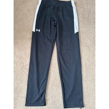 Under Armour Women's Loose Black Rival Knit Pant Size S Activewear Performance