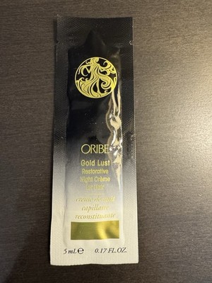 Oribe Gold Lust Restorative Night Creme for Hair 5 ml .17 oz Sample NEW