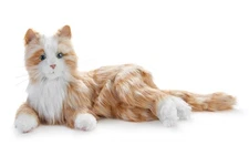 Companion Pet for Seniors - Lifelike Animatronic Cat - Realistic Soft-Touch F...