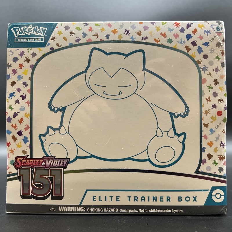151 Scarlet & Violet Elite Trainer Box ETB MEW Factory Sealed Pokemon TCG CCG