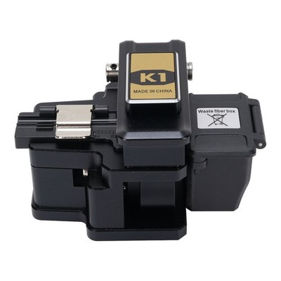 Fiber Optic Cleaver High Precise 48000 Cleaves Auto Tool Return Hot Melt Col SET